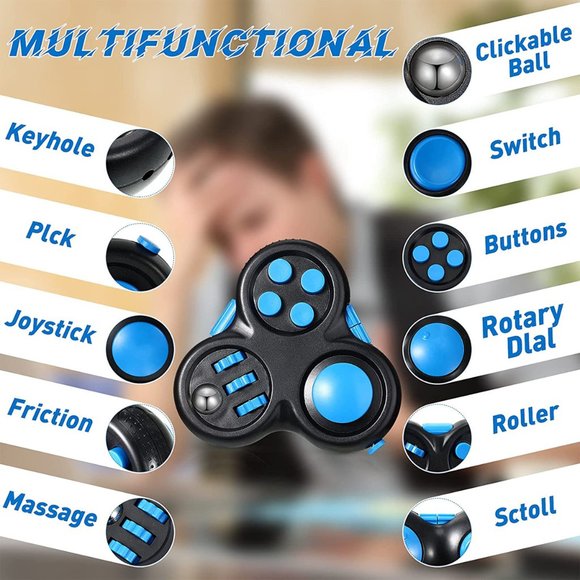 Gamepad Pop It Fidget Toy Assorted Color - Picture 2 of 6